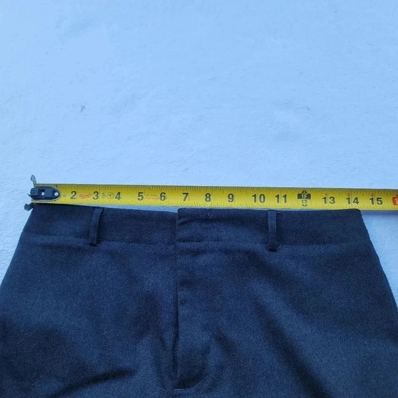 Old Navy Collection Dark Gray Charcoal Stretch Dress Pants Size 6 Regular Career - Picture 5 of 11